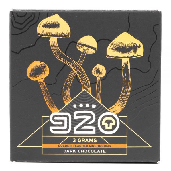 Room 920 – Mushroom Chocolate Bar - Dark Chocolate - 3 Grams | Mushroom Canada