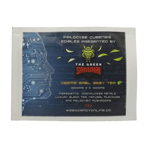 The Green Samurai - Creme Earl Grey Tea - 3000mg | Mushroom Canada