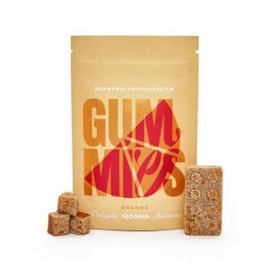 Euphoria Psychedelics – Orange Gummy 1000mg | Mushrooms Canada