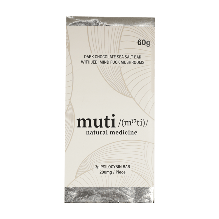 Muti - Dark Chocolate Sea Salt bar – 3000mg | Mushroom Canada Muti - Dark Chocolate Sea Salt bar – 3000mg | Mushroom Canada